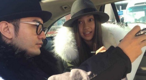 Huynh Hieu Minh, Angelababy voi vang ve que don Tet hinh anh