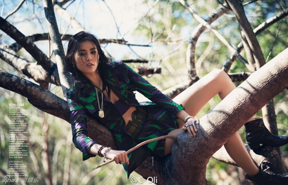 Sao Hoa ngu tren tap chi anh 9