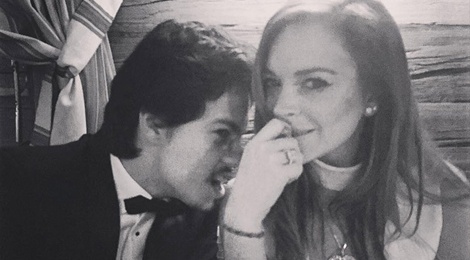 Lindsay Lohan hen ho thieu gia nguoi Nga hinh anh