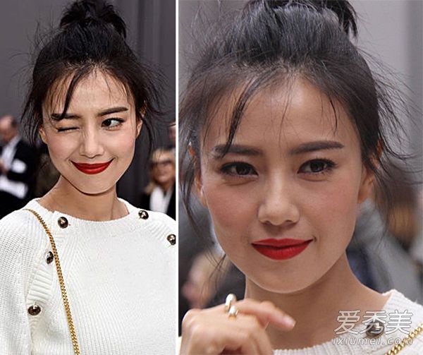 Sao lộ khuyết điểm gương mặt ảnh 2 Sao lo khuyet diem guong mat anh 2