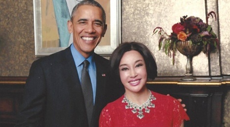 Luu Hieu Khanh thay vinh du khi duoc Barack Obama tiep don hinh anh