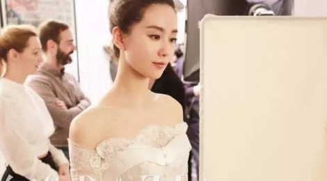 Luu Thi Thi khoe vay cuoi lay cam hung tu hon le Grace Kelly hinh anh