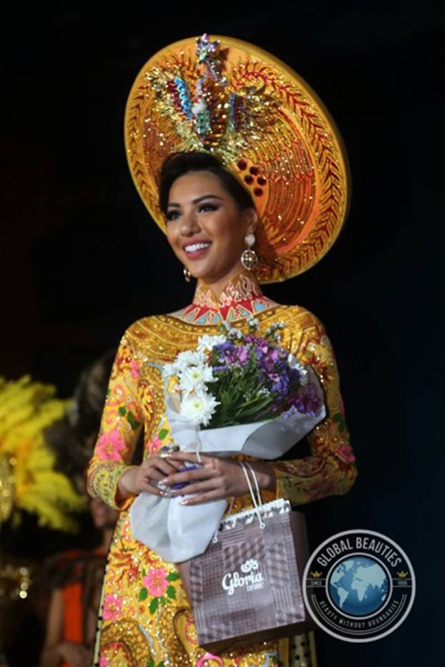 Kha Trang thi Miss Universe Eco anh 1