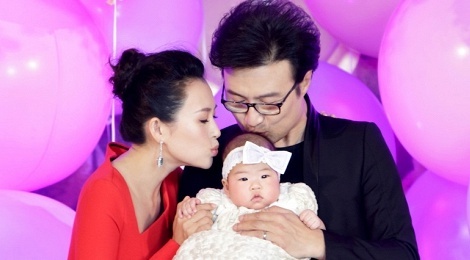 Chuong Tu Di moi dan sao VIP trong tiec ra mat con gai hinh anh