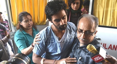 Ban trai dien vien 'Co dau 8 tuoi' gao khoc o so canh sat hinh anh