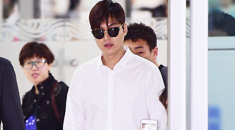 Lee Min Ho va sao ‘Hau due mat troi’ do thoi trang san bay hinh anh
