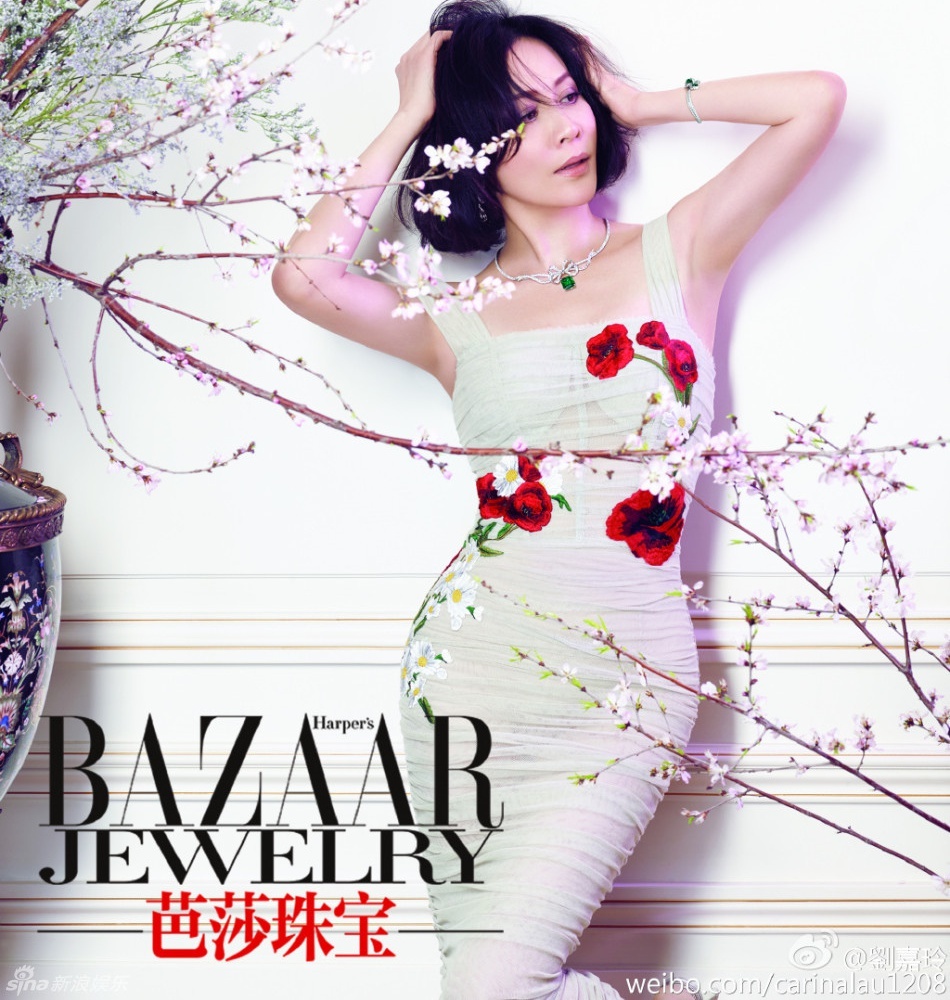 Luu Gia Linh tren trang bia tap chi anh 2