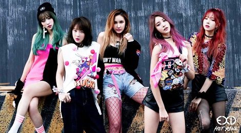 EXID tro lai bang album phong thu dau tien hinh anh
