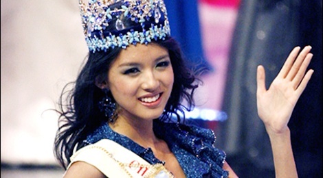 Hoa hau The gioi Truong Tu Lam sinh con gai dau long hinh anh