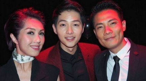 Song Joong Ki o Hong Kong: Fan cuong, dong nghiep kho chiu hinh anh