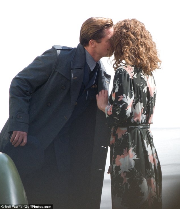 Brad Pitt tren truong quay anh 4