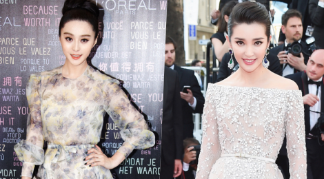 Nhung lan khoe vay ao long lay tai Cannes cua sao Hoa ngu hinh anh