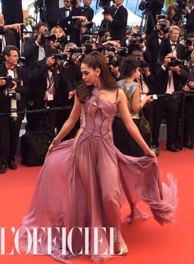 Chompoo Araya sao Thai Lan mac ho henh tai Cannes anh 8
