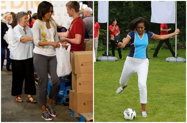 Đệ nhất phu nhân thời trang Melania Trump hay Michelle Obama ảnh 4 De nhat phu nhan thoi trang Melania Trump hay Michelle Obama anh 4