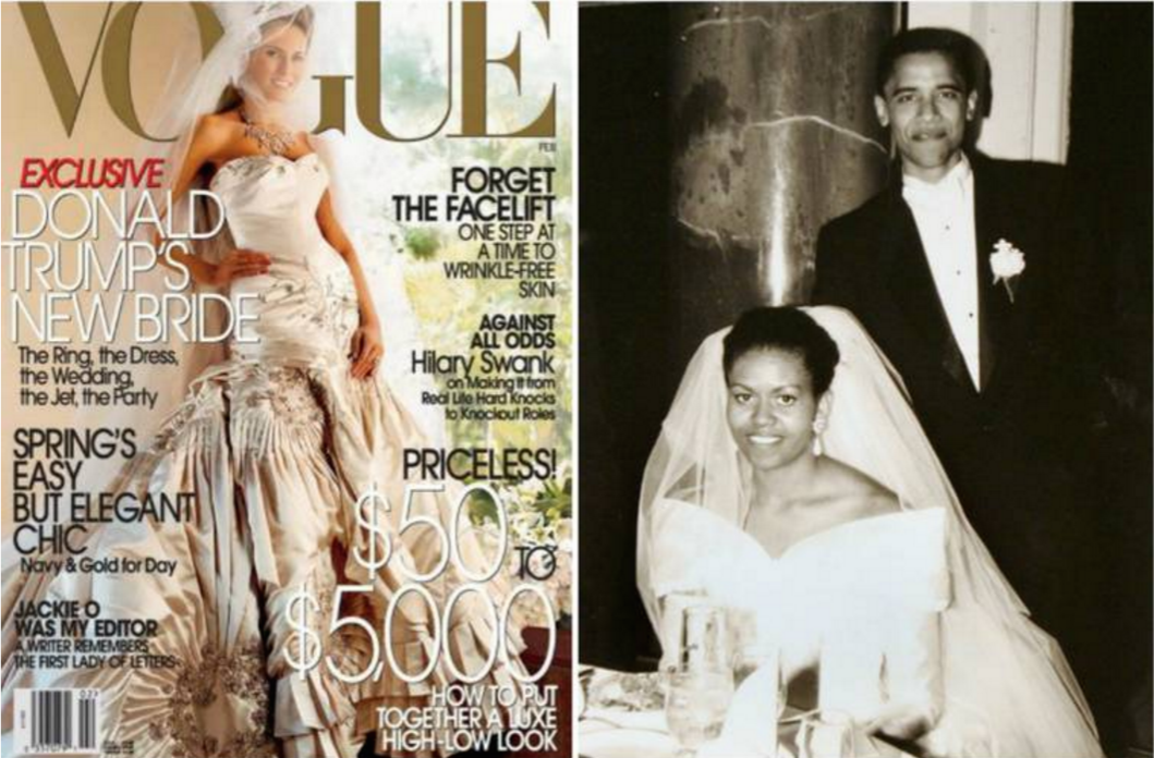 Đệ nhất phu nhân thời trang Melania Trump hay Michelle Obama ảnh 3 De nhat phu nhan thoi trang Melania Trump hay Michelle Obama anh 3