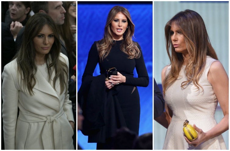 Đệ nhất phu nhân thời trang Melania Trump hay Michelle Obama ảnh 2 De nhat phu nhan thoi trang Melania Trump hay Michelle Obama anh 2