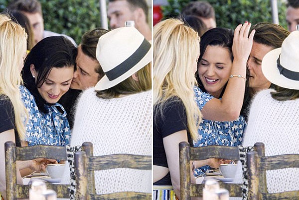 Orlando Bloom nong nan ben Katy Perry anh 3