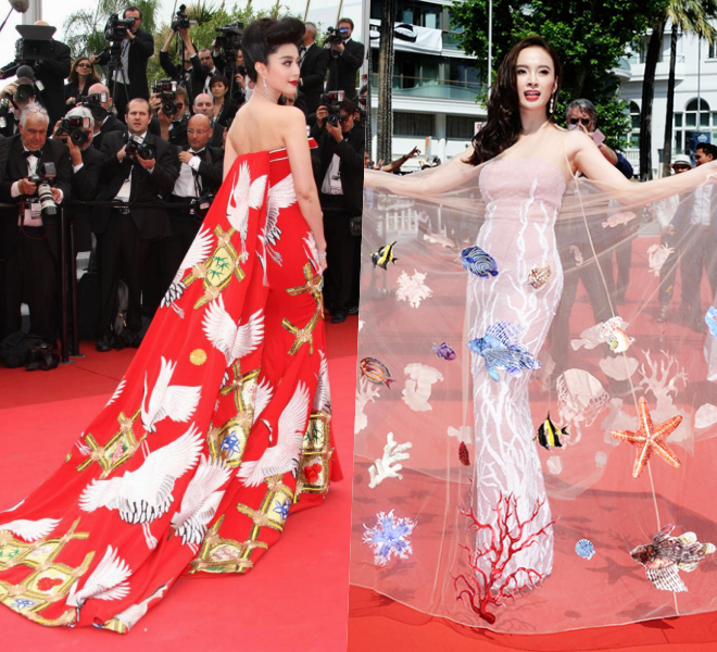 Sao chau A tai Cannes anh 8