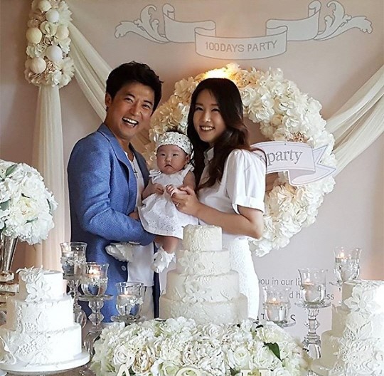 Ahn Jae Wook khoe con gai anh 1