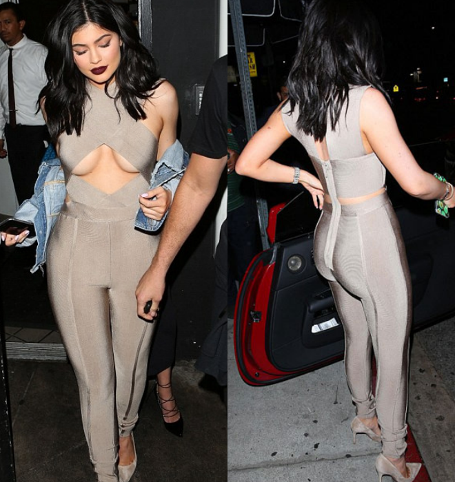 Kylie Jenner gap su co trang phuc anh 4