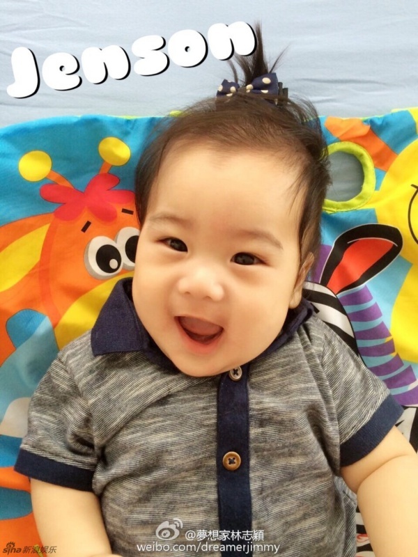 Lam Chi Dinh khoe con anh 6