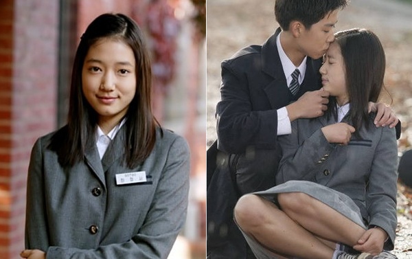 Park Shin Hye la nu sinh tren man anh Han anh 11