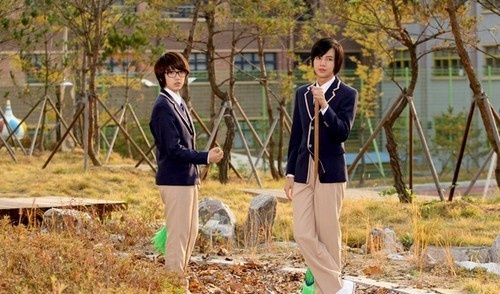 Park Shin Hye la nu sinh tren man anh Han anh 10