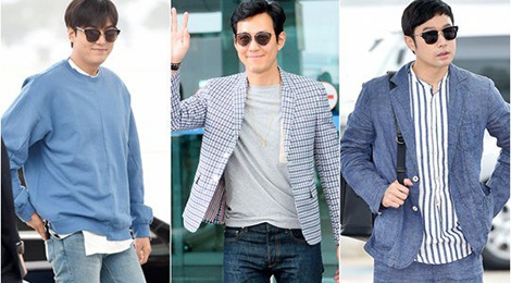 Lee Min Ho do thoi trang san bay voi dan anh hinh anh