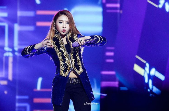 Minzy mac dep hon sau khi roi 2NE1 anh 1