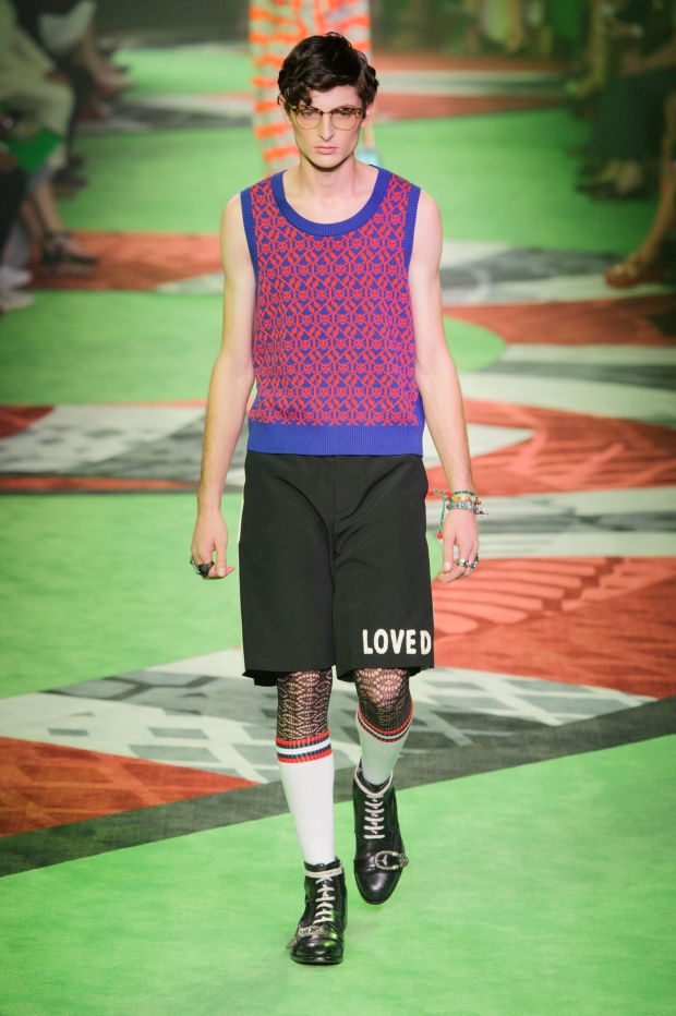 8 diem nhan khong the bo qua tai show thoi trang nam Gucci 2017 anh 5