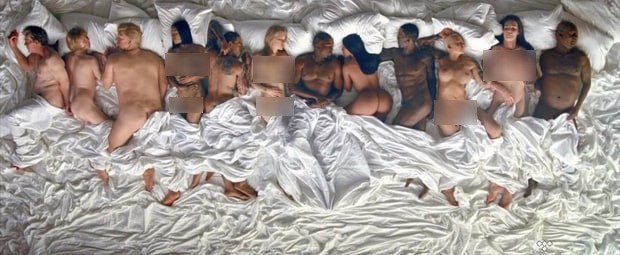 Taylor Swift kinh hoàng khi thấy mình khoả thân trong MV của Kanye West ảnh 2 Taylor Swift kinh hoang khi thay minh khoa than trong MV cua Kanye West anh 2