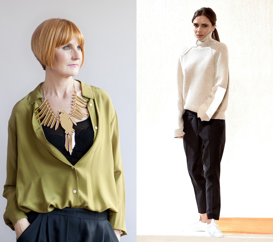 Victoria Beckham gây hiệu ứng thời trang vì đi giày sneaker ảnh 1 Victoria Beckham gay hieu ung thoi trang vi di giay sneaker anh 1