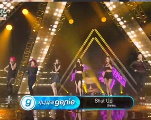 Shut Up - Unnies (Music Bank) hinh anh