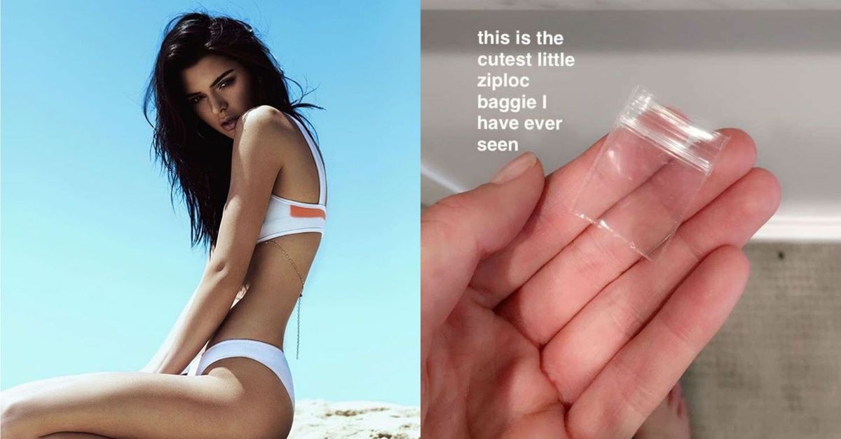 Kendall Jenner bi nghi khoe anh sau khi hit ma tuy anh 1