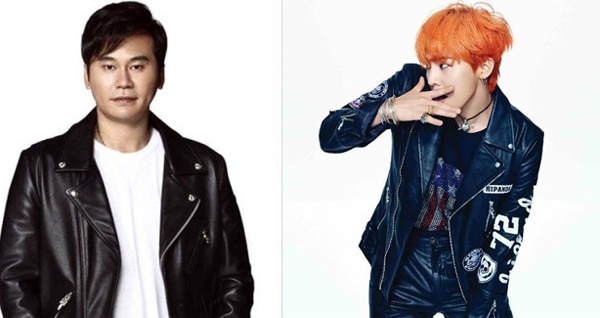 Sep YG tung tin nhan tinh cam voi G-Dragon anh 1