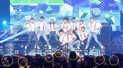 Than tuong Kpop bi canh bao vi fan vo le hinh anh