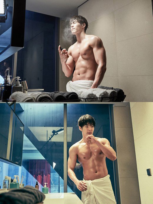 Kim Woo Bin khoe thân hình 6 múi trên màn ảnh ảnh 2 Kim Woo Bin khoe than hinh 6 mui tren man anh anh 2