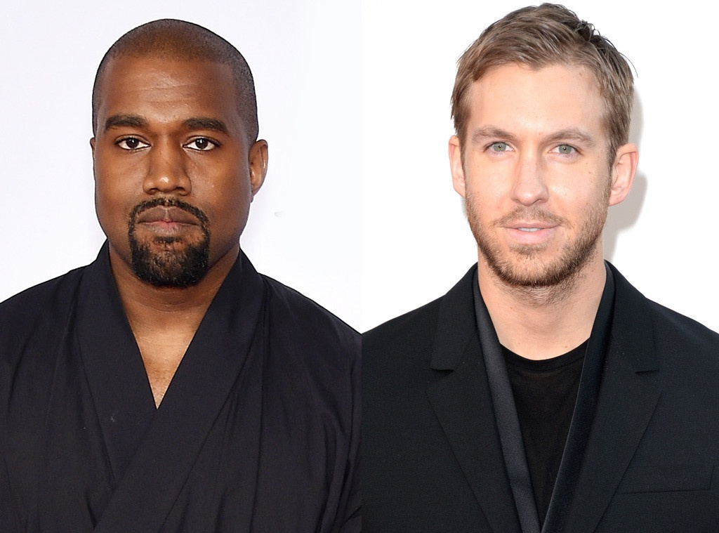 Kanye West va Calvin Harris du dinh hop tac san xuat am nhac hinh anh