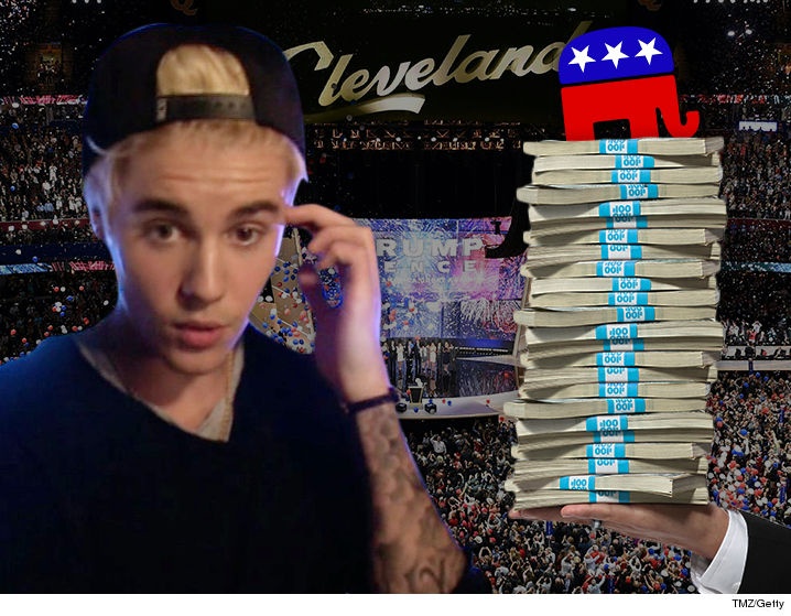 Justin Bieber tu choi bieu dien trong Dai hoi dang Cong hoa hinh anh
