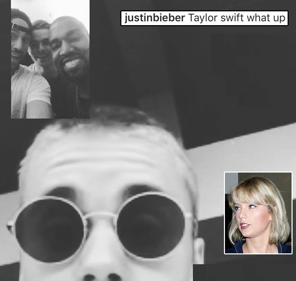 Justin Bieber hỏi đểu Taylor Swift ảnh 1 Justin Bieber hoi deu Taylor Swift anh 1