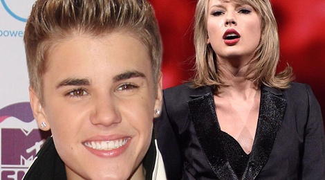 Justin Bieber 'hoi tham' Taylor Swift hinh anh