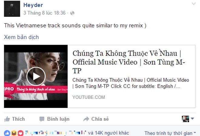 Blogger Mỹ nói về Sơn Tùng đạo nhạc ảnh 2 Blogger My noi ve Son Tung dao nhac anh 2