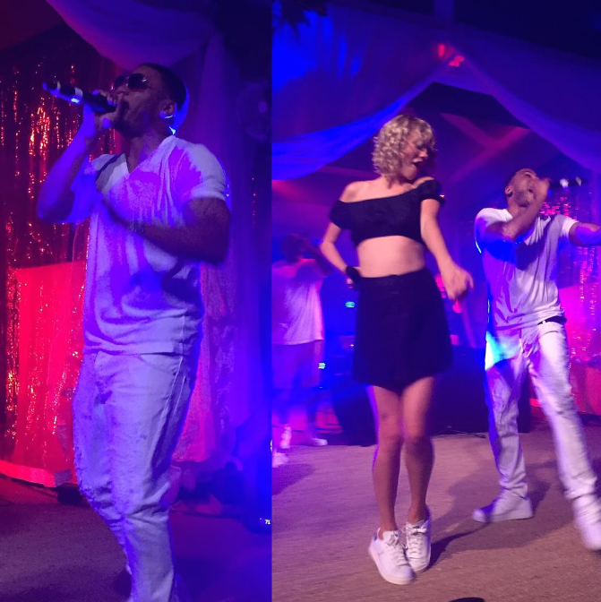 Taylor Swift quậy tưng bừng trong bữa tiệc với bạn thân ảnh 1 Taylor Swift quay tung bung trong bua tiec voi ban than anh 1