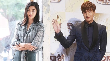 Lee Min Ho va Jun Ji Hyun sang chau Au quay phim hinh anh