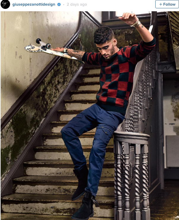 Zayn Malik tung dòng thời trang riêng ảnh 2 Zayn Malik tung dong thoi trang rieng anh 2