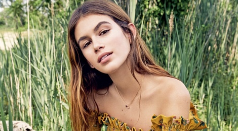 Con gai Cindy Crawford an tuong tren tap chi hinh anh