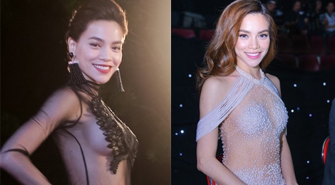 Nhung lan Ho Ngoc Ha mac ho bao tren truyen hinh hinh anh