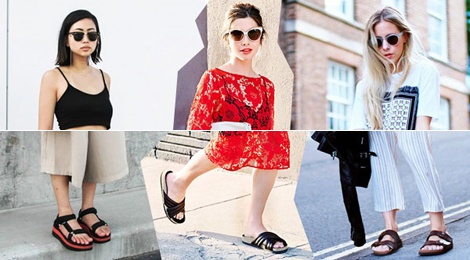 Tao phong cach nho cach mix dep le, sandal hinh anh