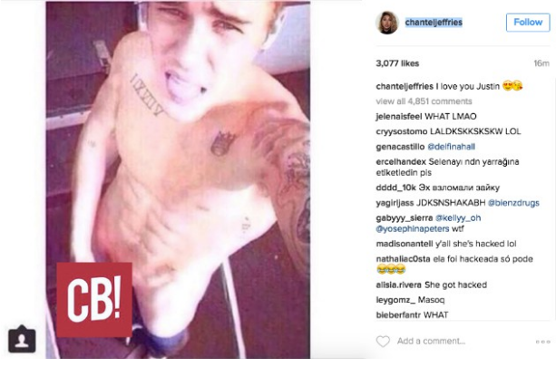 Justin Bieber lai bi dim vi anh khoa than anh 1