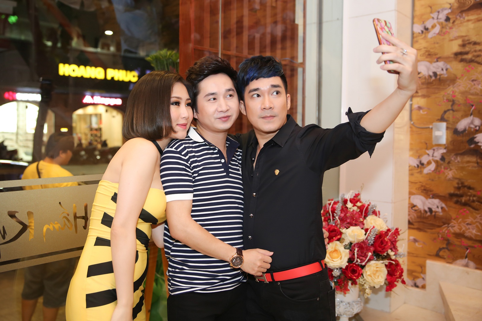 Huong Tram hoi ngo Quang Ha tai su kien anh 6